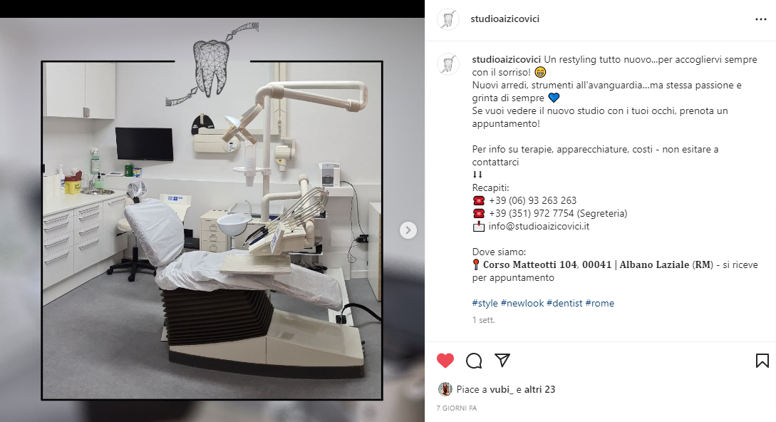 Dr Aizicovici – Odontoiatra (@studioaizicovici) • Foto e video di Instagram